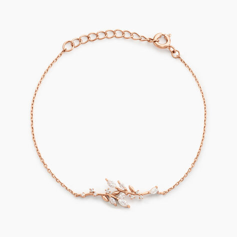Bracelet Wendy Argent Rose Oxyde De Zirconium - Sélection Bohème Femme | Marc Orian