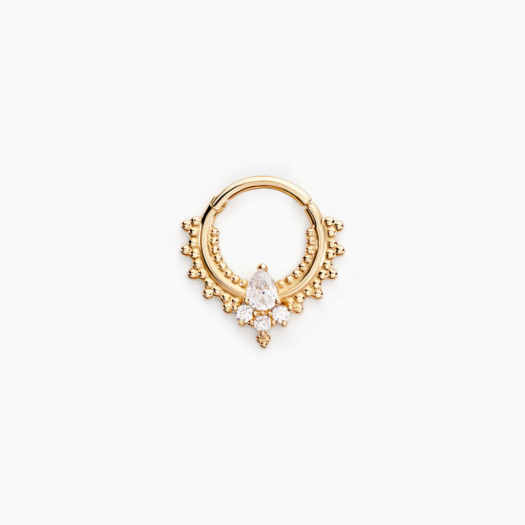 Piercing Ailbhe Or Jaune Oxyde De Zirconium - Piercings Femme | Marc Orian