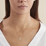 Pendentif Lamie Zodiaque Parchemin Or Jaune - Bijoux personnalis&eacute;s Famille | Marc Orian