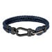 Bracelet Boss Ares Prime Cuir De Veau Bleu - Bracelets cuir Homme | Marc Orian