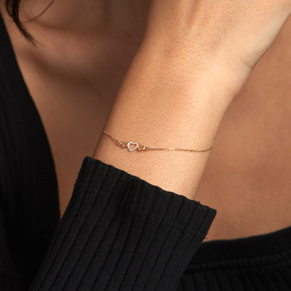 Bracelet Hikari Or Jaune - Bracelets chaînes Femme | Marc Orian
