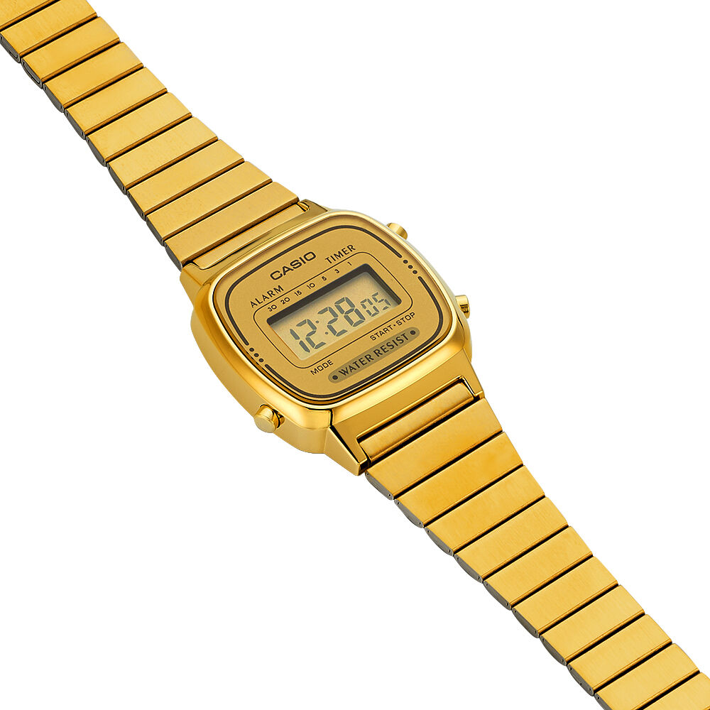 Montre Casio Collection Vintage Champagne - Montres étanches Femme | Marc Orian