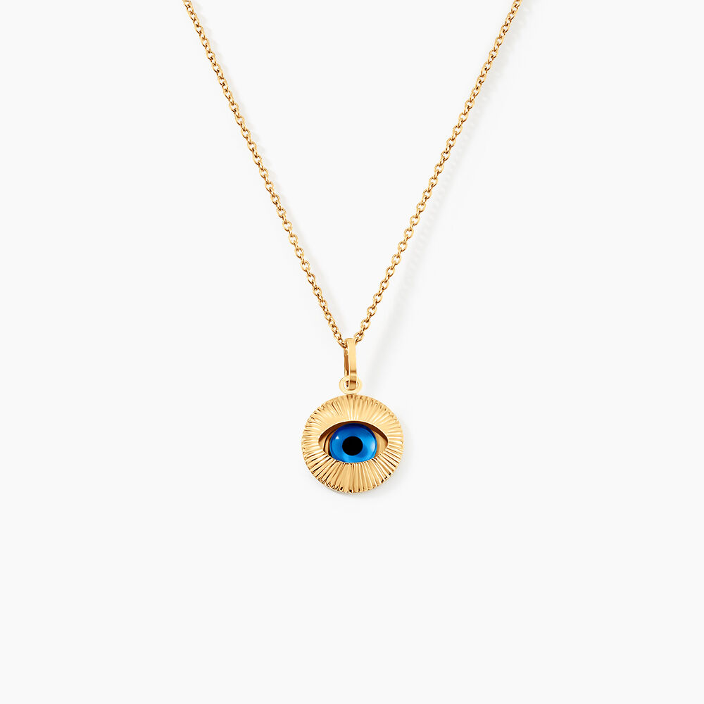 Pendentif Invannie Or Jaune Pierre Synthétique - Pendentifs Famille | Marc Orian