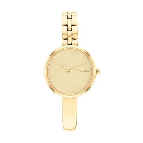 Montre Calvin Klein Bangled Doré - Montres étanches Femme | Marc Orian