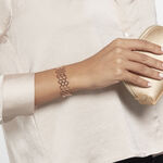 Bracelet Jonc Ouvert Acier Rose Buglose - Bracelets joncs Femme | Marc Orian