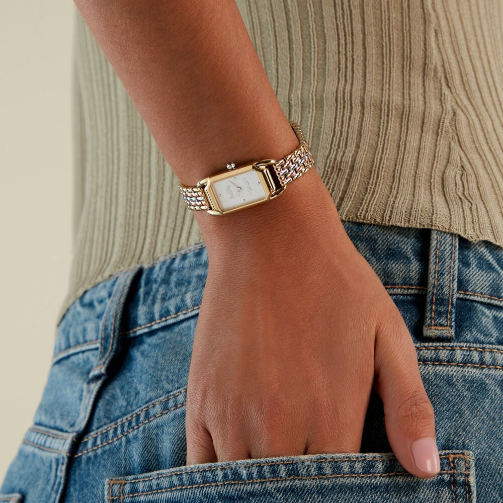 Montre Coach Cadie Blanc - Montres &eacute;tanches Femme | Marc Orian