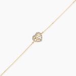 Bracelet Or Jaune Norissa Diamants - Bracelets cha&icirc;nes Femme | Marc Orian