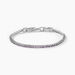 Bracelet Rio Tennis Argent Blanc Oxyde De Zirconium - Bracelets chaînes Femme | Marc Orian