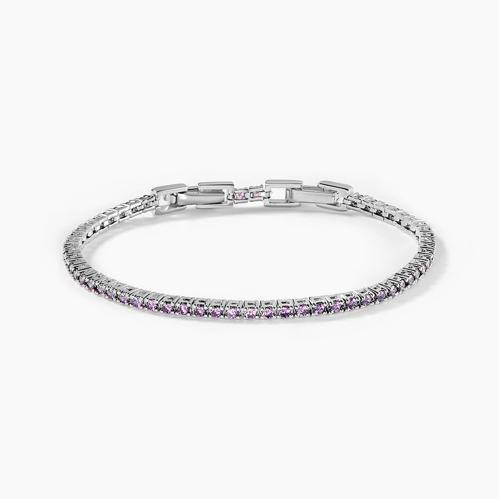 Bracelet Rio Tennis Argent Blanc Oxyde De Zirconium - Bracelets chaînes Femme | Marc Orian