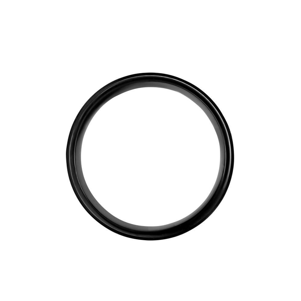 Bague Rico Acier Noir -  Homme | Marc Orian