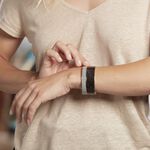 Bracelet Jonc Marie-adelaide Acier Blanc - Bracelets joncs Femme | Marc Orian