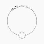 Bracelet Argent Valero Oxydes De Zirconium - Bracelets fantaisie Femme | Marc Orian