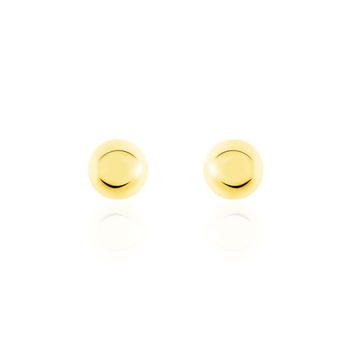 Boucles D'oreilles Puces Fidelia Boule Or Jaune - Puces Femme | Marc Orian