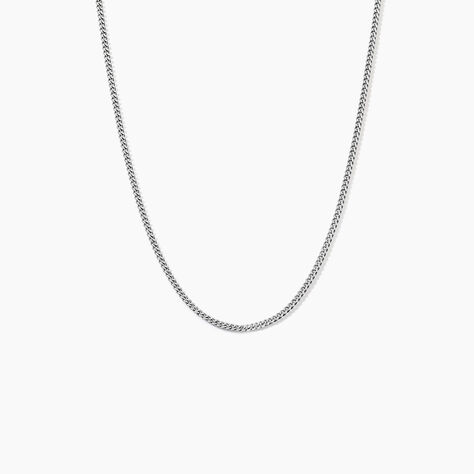 Collier Maille Argent Casper - Chaines Homme | Marc Orian