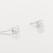 Boucles D'oreilles Puces Or Blanc Victoria Diamants - Puces Femme | Marc Orian