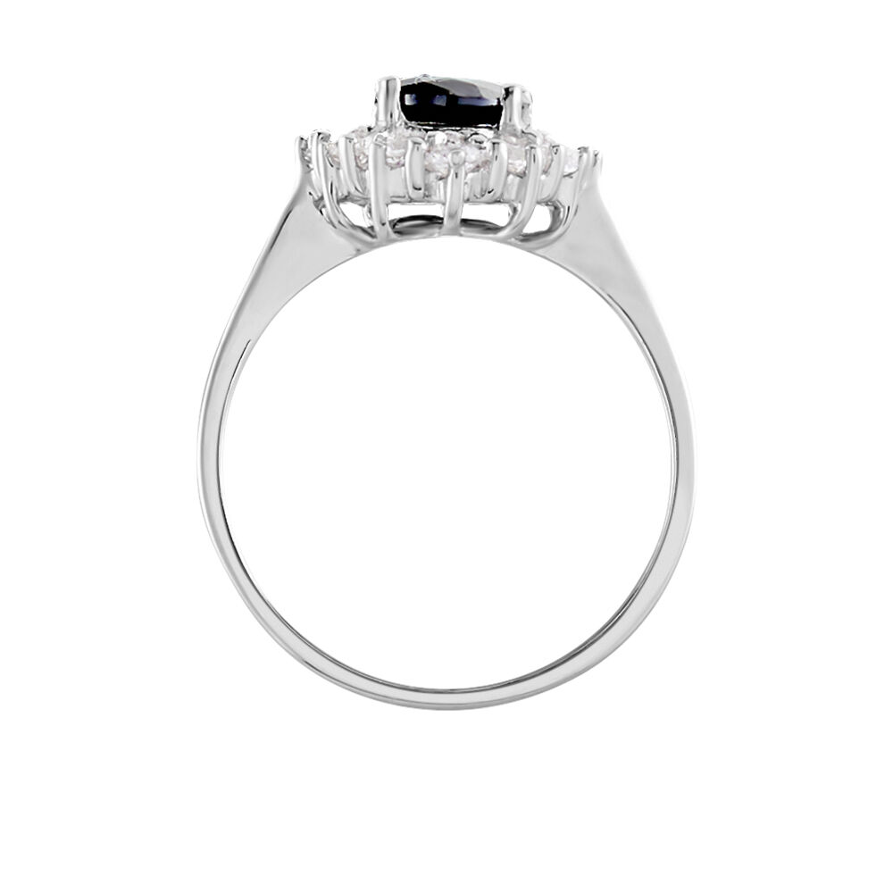 Bague Solitaire Gabor Argent Blanc Oxyde De Zirconium - Solitaires Femme | Marc Orian