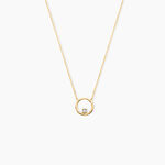 Collier Cornioa Or Jaune Diamant - Colliers avec pierres Femme | Marc Orian
