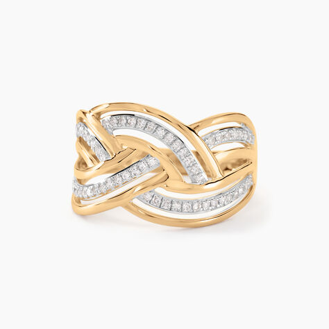 Bague Leopoldine Or Jaune Diamant - Bagues pierres pr&eacute;cieuses Femme | Marc Orian