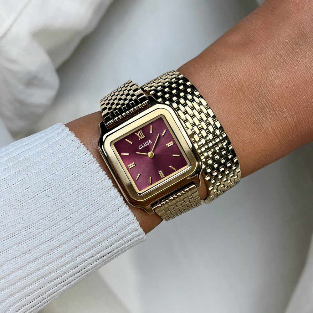Montre Cluse Gracieuse Bordeaux - Nouveautés Femme | Marc Orian