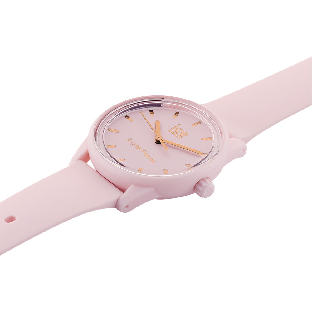 Montre Ice Watch Solar Power Rose - Montres &eacute;tanches Femme | Marc Orian