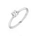 Bague Solitaire Solena Or Blanc Diamant - Solitaires Femme | Marc Orian