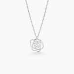 Collier Najatte Argent Blanc - Colliers fantaisie Femme | Marc Orian
