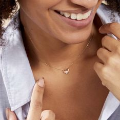 Collier Or Jaune Lenaick Oxyde De Zirconium - Colliers Femme | Marc Orian