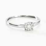 Bague Or Blanc Adeline Diamants - Bagues pierres pr&eacute;cieuses Femme | Marc Orian