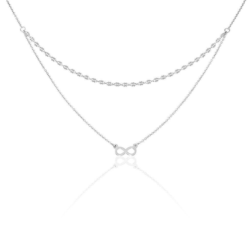 Collier Argent Laodicee - Colliers multirangs Femme | Marc Orian