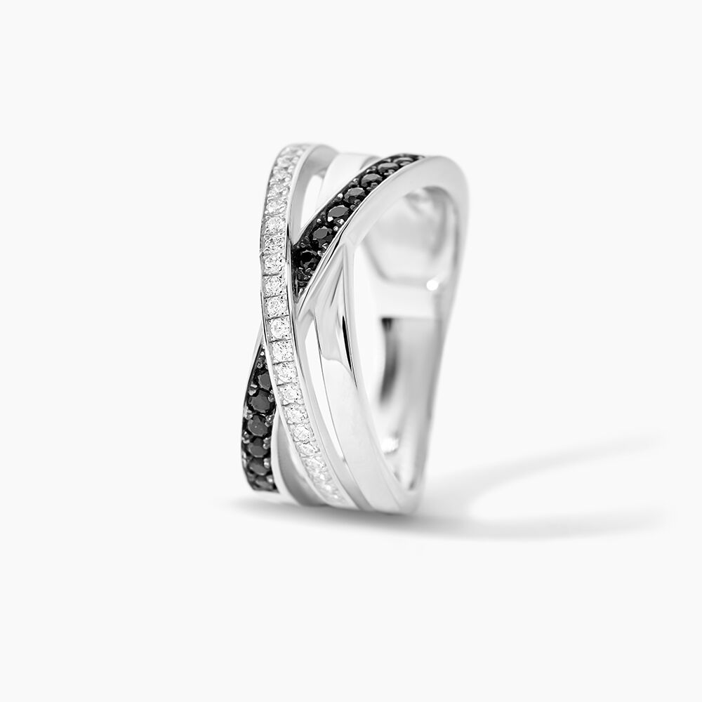 Bague Lilwenn Argent Blanc Oxyde De Zirconium - Bijoux fantaisie Femme | Marc Orian