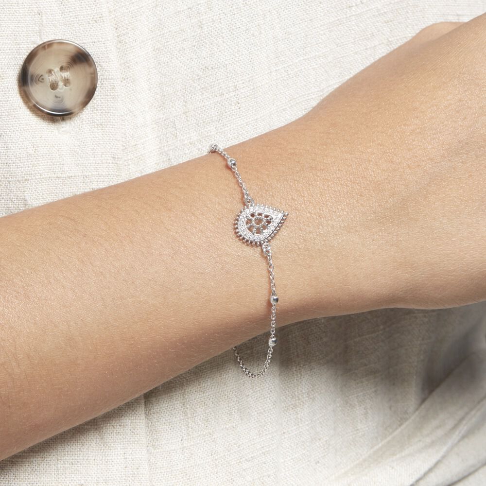 Bracelet Radiane Argent Oxyde - Bracelets chaînes Femme | Marc Orian