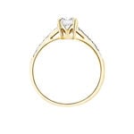 Bague Manon Or Jaune Oxyde De Zirconium - Solitaires Femme | Marc Orian