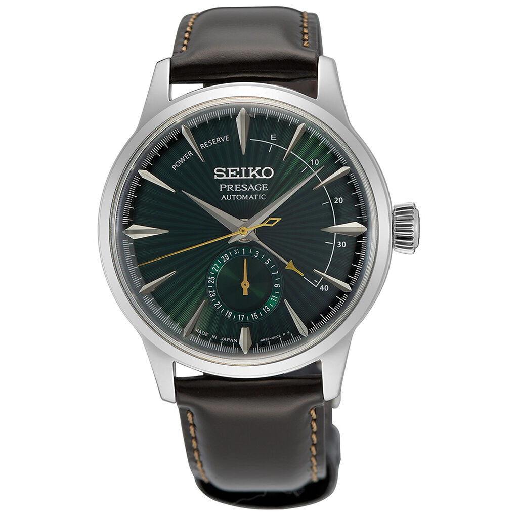 Montre Seiko Presage Vert - Montres automatiques Homme | Marc Orian
