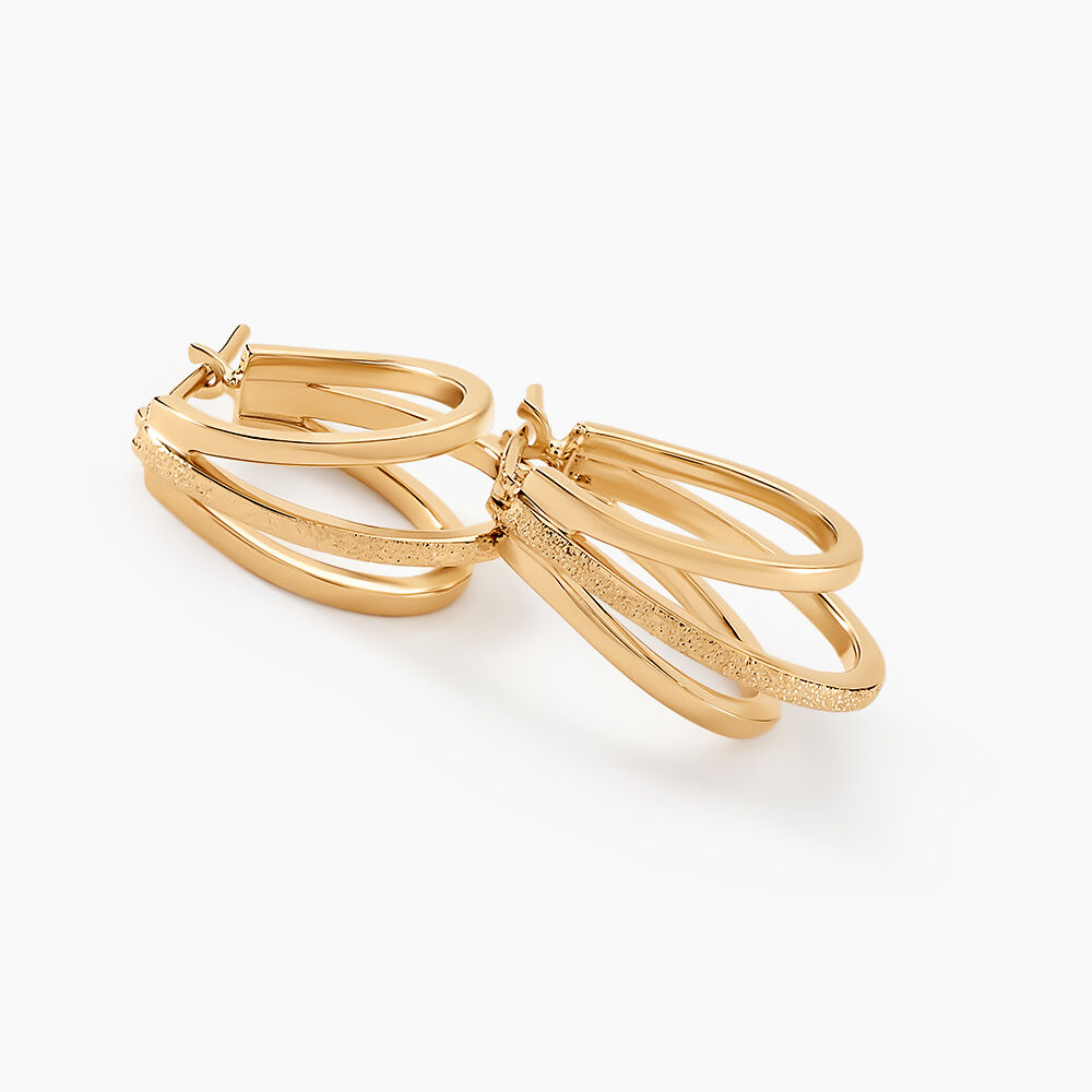 Cr&eacute;oles Clarette Plaqu&eacute; Or Jaune - Cr&eacute;oles Femme | Marc Orian