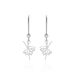 Boucles D'oreilles Pendantes Lucianola Argent Blanc - Pendantes Femme | Marc Orian