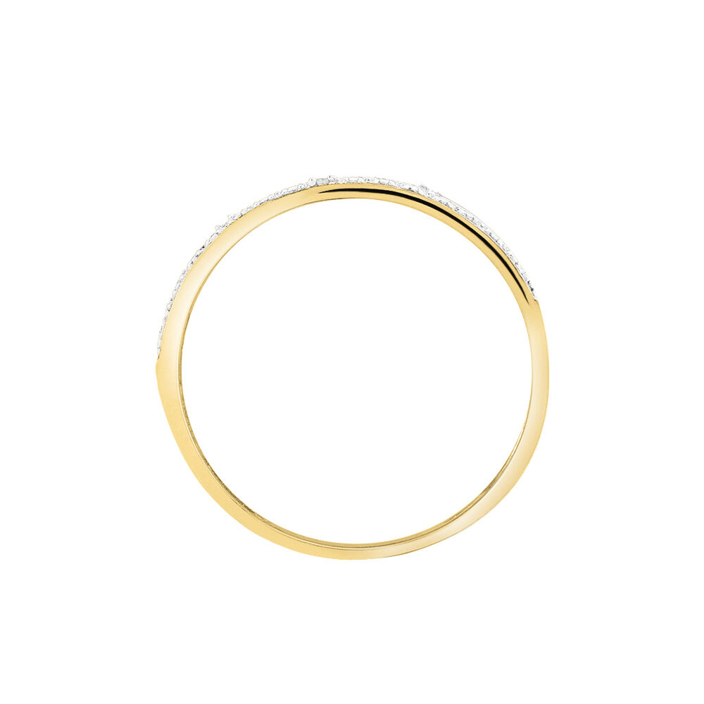 Bague Clotilda Or Jaune Diamant - Parures de mariage Femme | Marc Orian