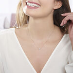 Collier Dimitra Or Blanc Diamant - Colliers avec pierres Femme | Marc Orian