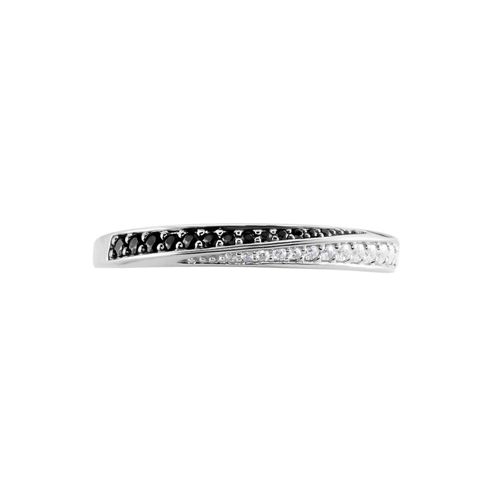 Bague Argent Blanc Agoston Oxydes De Zirconium - Bagues avec pierre Femme | Marc Orian