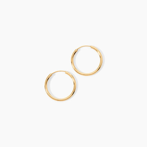 Cr&eacute;oles Valencina Or Jaune - Cr&eacute;oles Femme | Marc Orian