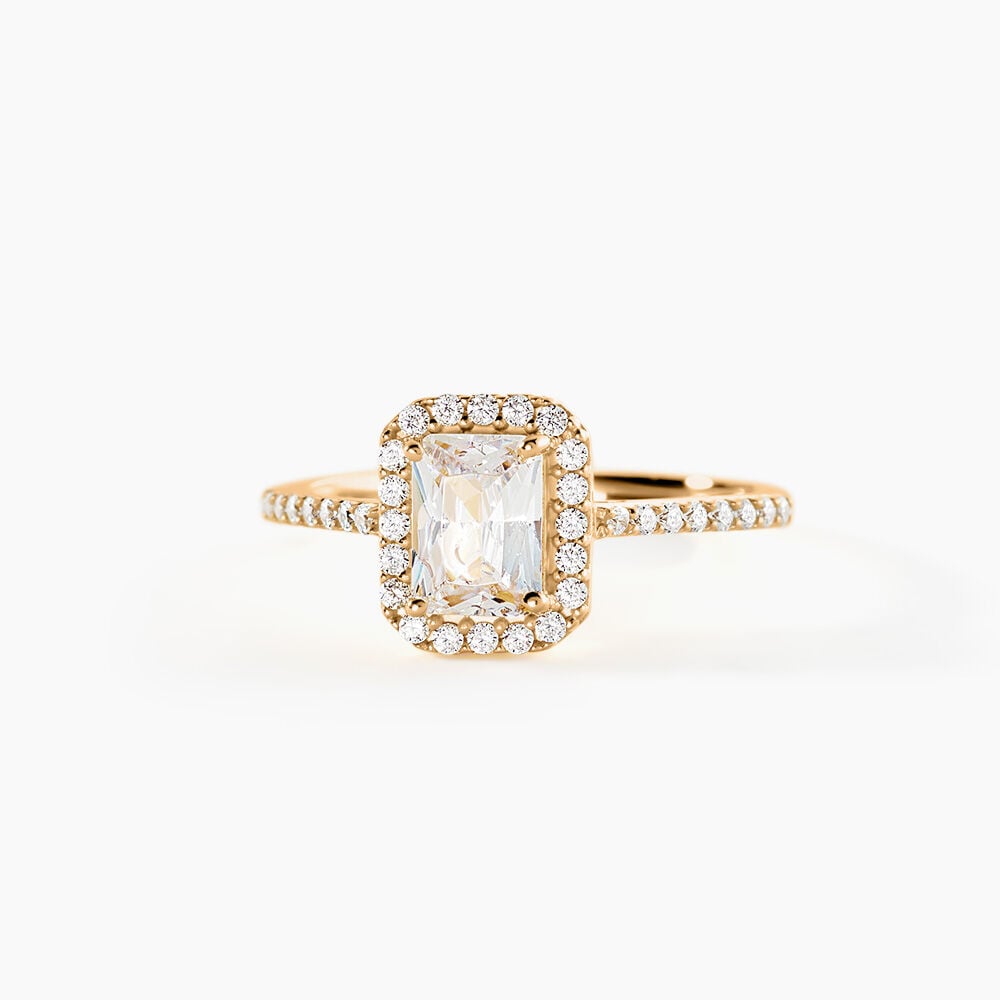 Bague Flavy Plaqu&eacute; Or Jaune Oxyde De Zirconium - Bijoux fantaisie Femme | Marc Orian