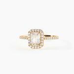 Bague Flavy Plaqu&eacute; Or Jaune Oxyde De Zirconium - Bijoux fantaisie Femme | Marc Orian