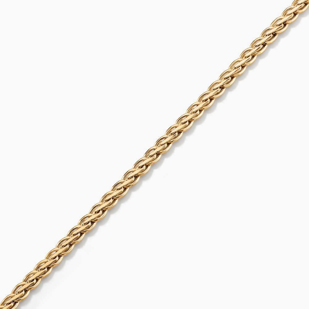 Bracelet Jayna Maille Palmier Or Jaune - Bracelets mailles Femme | Marc Orian