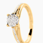 Bague Kate Or Jaune Diamant - Parures de mariage Femme | Marc Orian