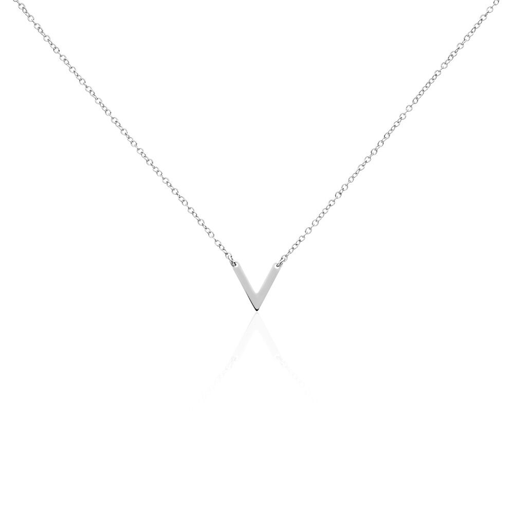 Collier Velda Argent Blanc - Colliers Femme | Marc Orian