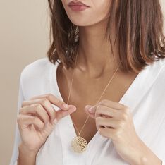 Collier Sautoir Acier Doré Jami - Sautoirs Femme | Marc Orian
