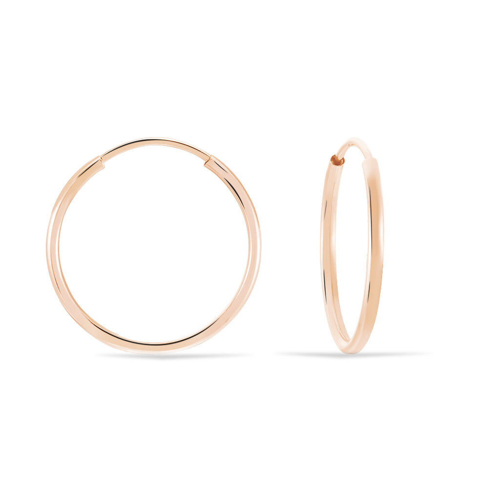 Cr&eacute;oles Dominae Or Rose - Cr&eacute;oles Femme | Marc Orian