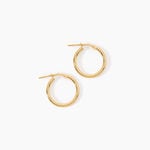 Cr&eacute;oles Ulrica Argent Dor&eacute; A L'Or 750/1000 - Cr&eacute;oles Femme | Marc Orian