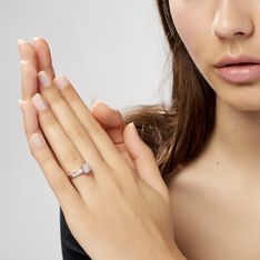 Bague Serena Or Blanc Diamant - Parure de mariage Femme | Marc Orian