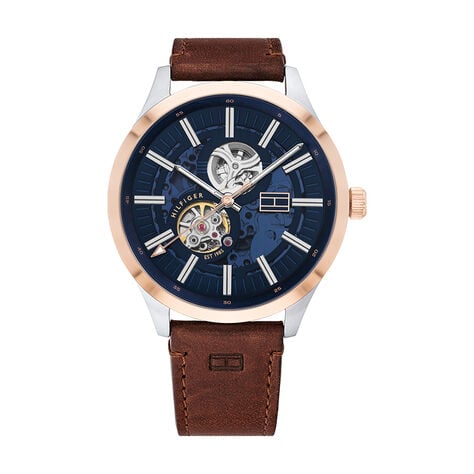 Montre Tommy Hilfiger Spencer Bleu - Montres automatiques Homme | Marc Orian