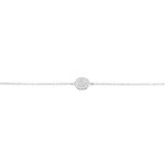 Bracelet Argent Victorin Oxydes De Zirconium - Bracelets Medailles Femme | Marc Orian